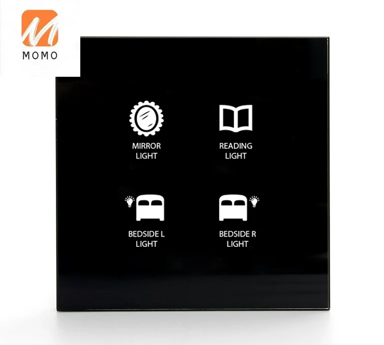 Medfølelse personlighed Udgående 4 Way 12v Dc Rs485 Modbus Protocol Smart Hotel Light Touch Switch - Advent  Calendars - AliExpress