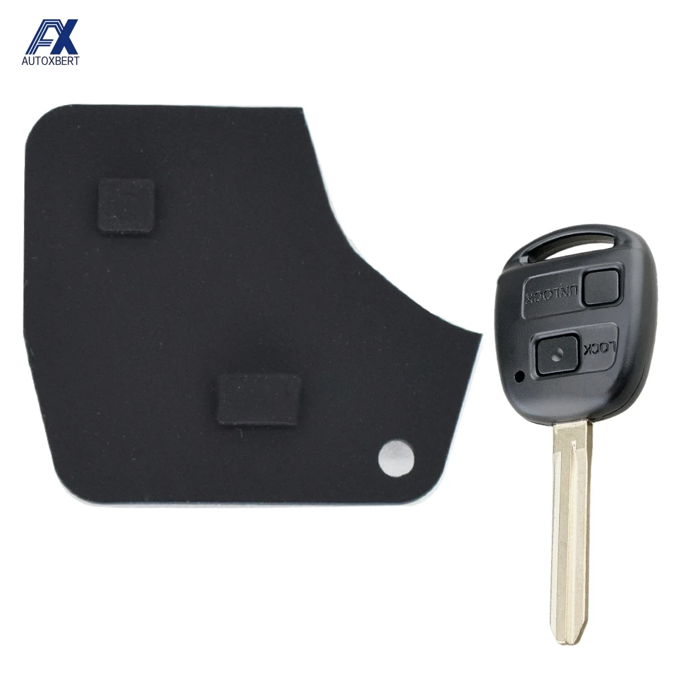 Сменная резиновая подкладка оболочка для ключа чехол Toyota Prado Corolla Echo Tarago Alphard MR2 Passo