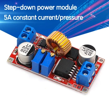 

5A Adjustable DC-DC CC CV Lithium Battery DC Step Down Charger Board Power Supply Converter XL4005E1 5-32V to 0.8-30V LED Driver