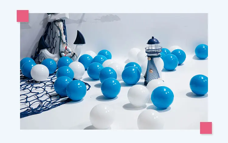 Ball Oceans Wave Unisex Ball Non-toxic Tasteless Thick Network Red Ball Wall Macarons Color Ball Pool