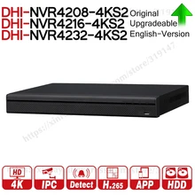 Просвет Dahua NVR видео в формате 4K Регистраторы NVR4208-4KS2 NVR4216-4KS2 NVR4232-4KS2 с 2SATA Интерфейс Поддержка H265