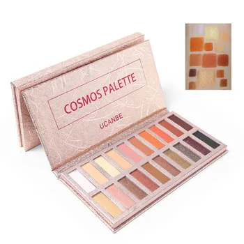

20 Colors Eyeshadow Makeup Palette Shimmer Matte Luminous Pigment Eyes Shadow Long Lasting Powder