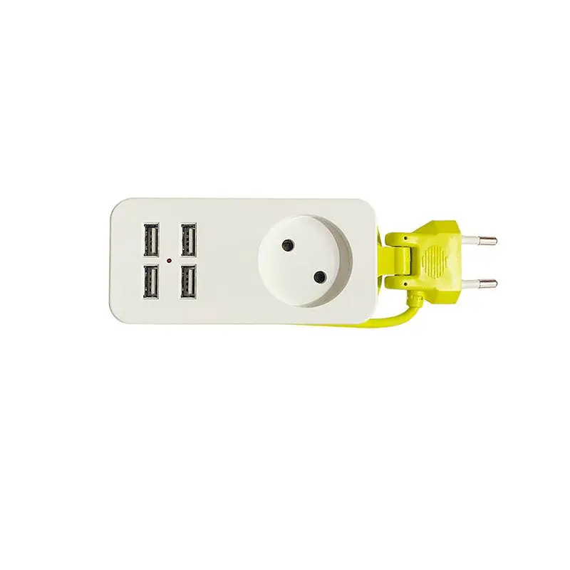 Штепсельная Вилка европейского стандарта, блок питания, 4 USB+ 1 разъем переменного тока/4 USB+ 2 разъема переменного тока, дорожный адаптер, несколько 4 usb-порта, зарядное устройство, разъем 1,5 м для телефонов, планшетов