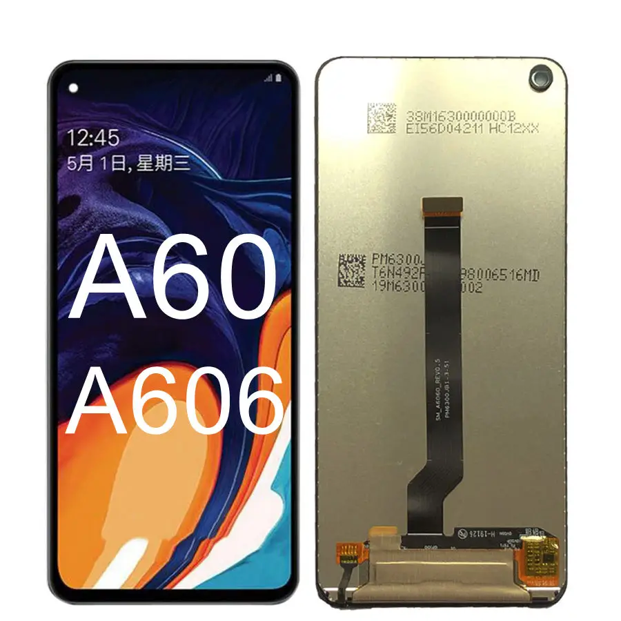 

For SAMSUNG Galaxy A60 A606 A606F/DS LCD Display Screen Touch Panel Digitizer Assembly With Frame For SAMSUNG A60 LCD Screen