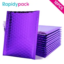 Rapidypack 10 шт пурпурные конверты для почтовых отправлений