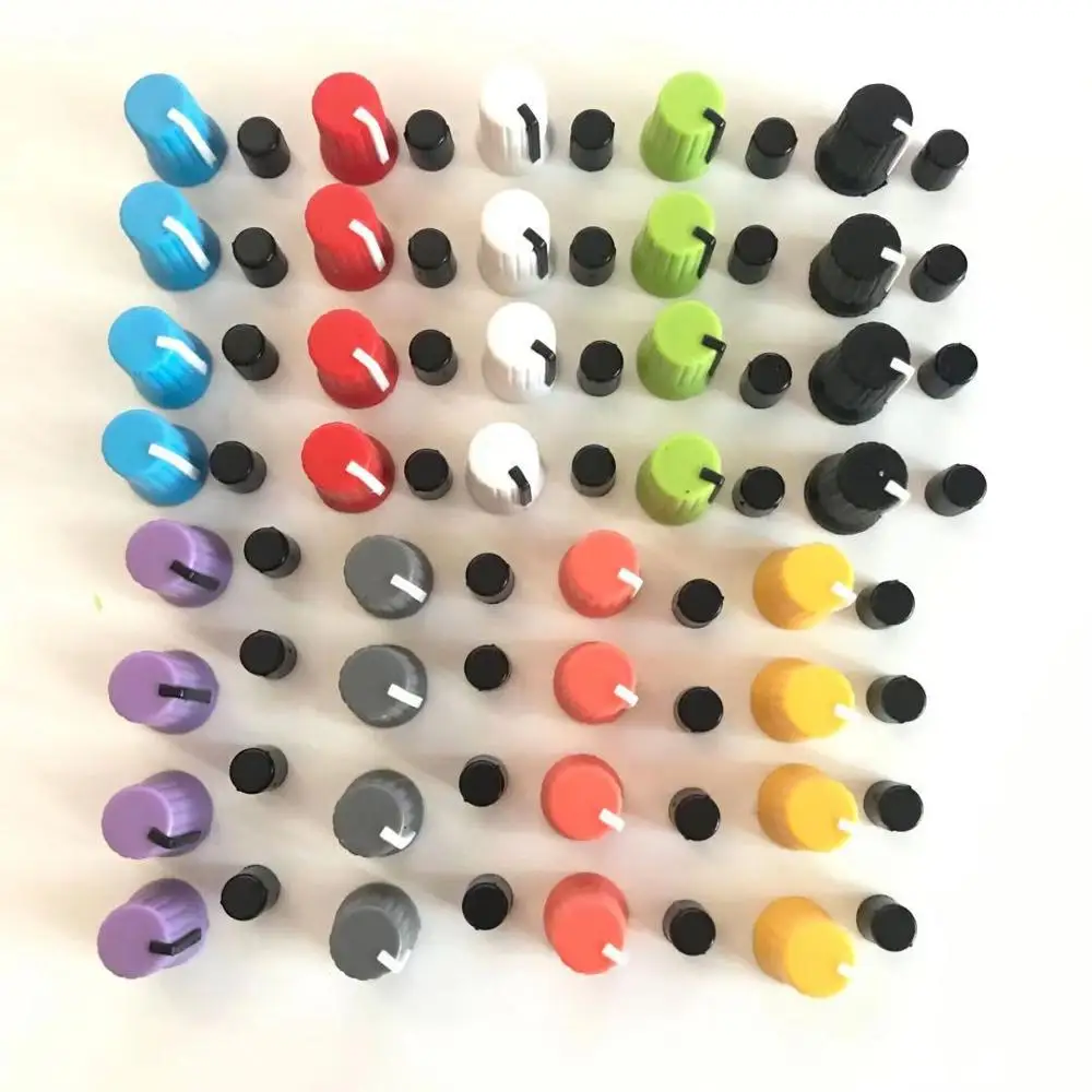 36pcs Rotary Knob NI for Traktor Kontrol Z1 Z2 S2 S4 S5 S8 DJ Controller Mixer