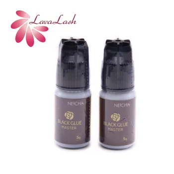 

2pcs NEICHA Black Glue Master 5g For Eyelash Extension Beauty Shop Tools Korea Fast Drying Lower Irritation Long duration Sealed