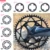 PASS QUEST 110BCD Kettenblatt Runde/Oval 40T-52T Rennrad Fahrrad 4-Klaue Disc Ring für R7000 R8000 R9100 Ersatz