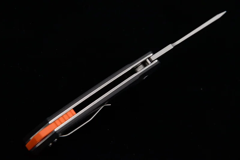Eafengrow маленький шарикоподшипник Hokkido D 2 лезвие G10 Ручка Кемпинг Охота Открытый выживания EDC Инструмент Универсальный складной нож