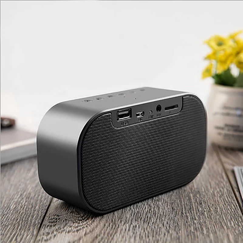 S2 Bluetooth Беспроводная мини-сигнализация зеркало маленький Стерео Компьютер Автомобильный сабвуфер прикроватные колонки черный