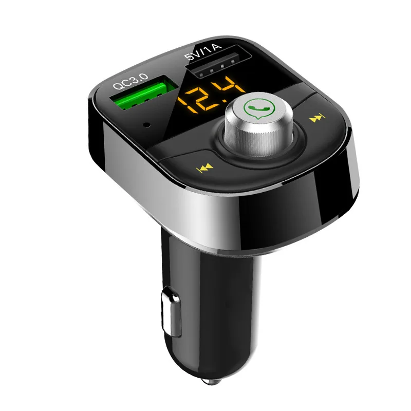 

Vehicular Bluetooth MP3 Player Modern Qc3.0 Vehicular Bluetooth MP3 Player Bluetooth Hands-free Car Kit Charger