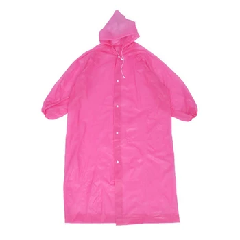 

3Pcs Fashion PEVA NOT Disposable Impermeable Raincoat Adult