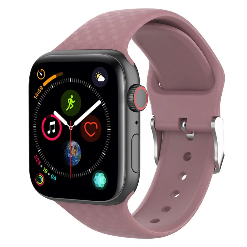 Ремешок для apple watch band 5 4 44 мм 40 мм apple watch 38 мм 42 мм силиконовый браслет ремешок для часов iwatch 5 4 3 2 1 Аксессуары