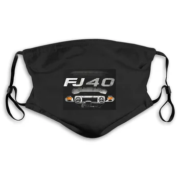 

Fj40 Land Cruiser mask BJ40 Off Road Fashion 2020 Summer Casual Hipster Fractal Pattern maskss Letter Printed masks Washab pm2.5