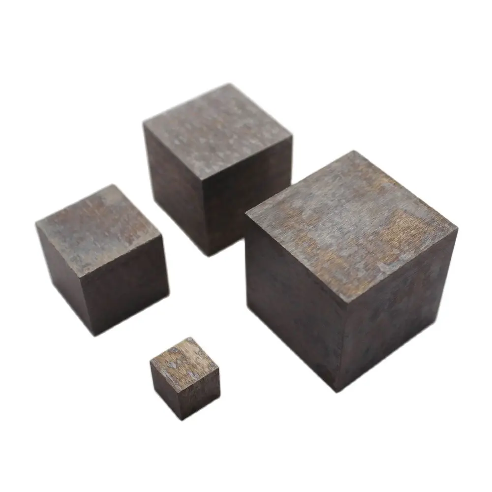 텅스텐 큐브, 5mm, 8mm, 10mm, 12mm, 15mm, 20mm, 25mm, 30mm, 35mm, 40mm, 50mm