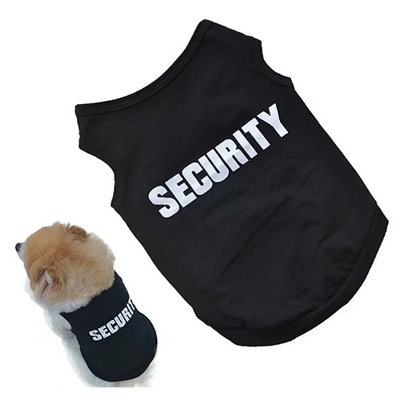 

Cute Small Pet Dog Clothes Letter Printed Summer Cat Puppy Vest Apparel T-Shirt