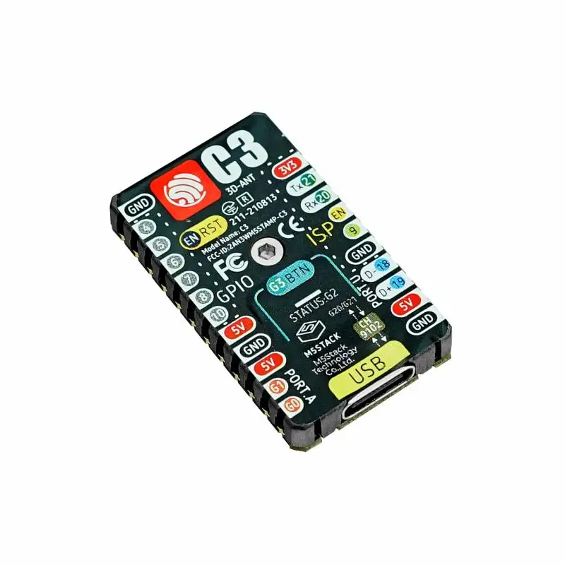 Pilha Oficial M5stamp c3 Pcs - Imagem 3