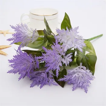 

10Pcs Fake Hottonia Inflata 14.57" Legth Simulation Plastic Galanthus Nivalis for Wedding Home Decorative Artificial F