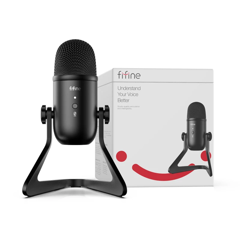 FIFINE K658 MICROPHONE - Audio Review for a USB Dynamic microphone -  Podcasts , Voiceover, Gaming 