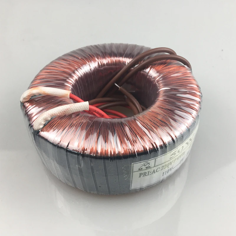 KYYSLB 50 Вт тороидальный трансформатор 220V до 110V изолирующий Питание кольцо
