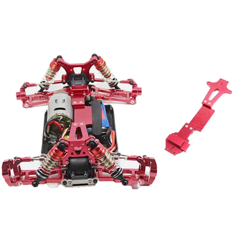 Обновленные детали для автомобиля Wltoys 1: 14 144001 Rc металлические качели руля и 1 шт.
