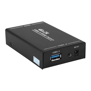 

4K Capture Card,1080P 60Fps Game Recorder Compatible for Mobile Phone/Ps4//Obs Live Stream Broadcast Recorder