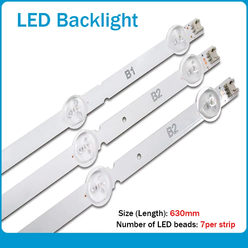 Светодиодные ленты 630 мм 7LED s для LG 32 &quotROW2.1 REV 0 9 A1 B1 B2 Тип 6916L 1437A 1438A 1426A 1204A AGF7818010|lcd