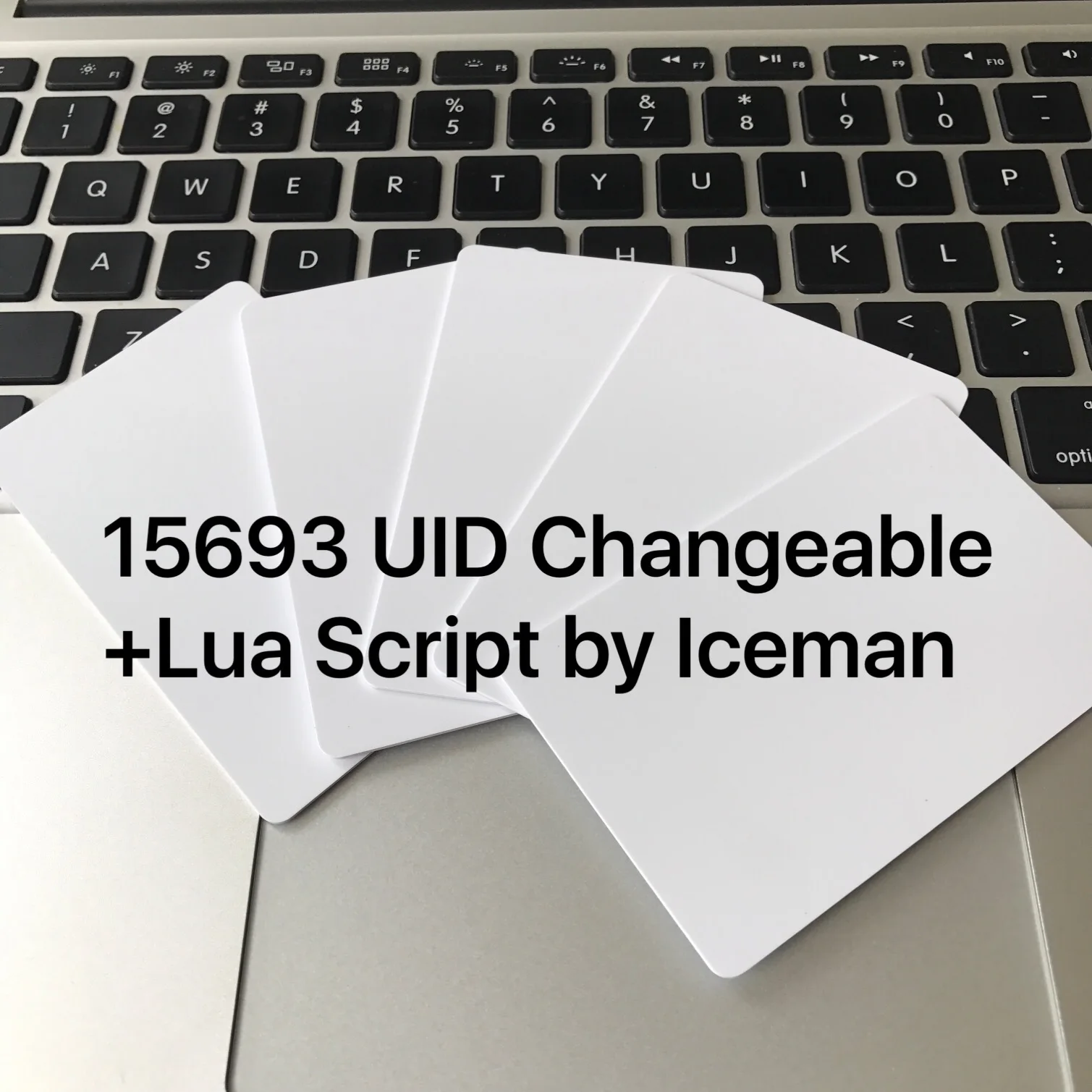 UID-tarjeta RFID inteligente cambiable (tarjeta blanco liso)