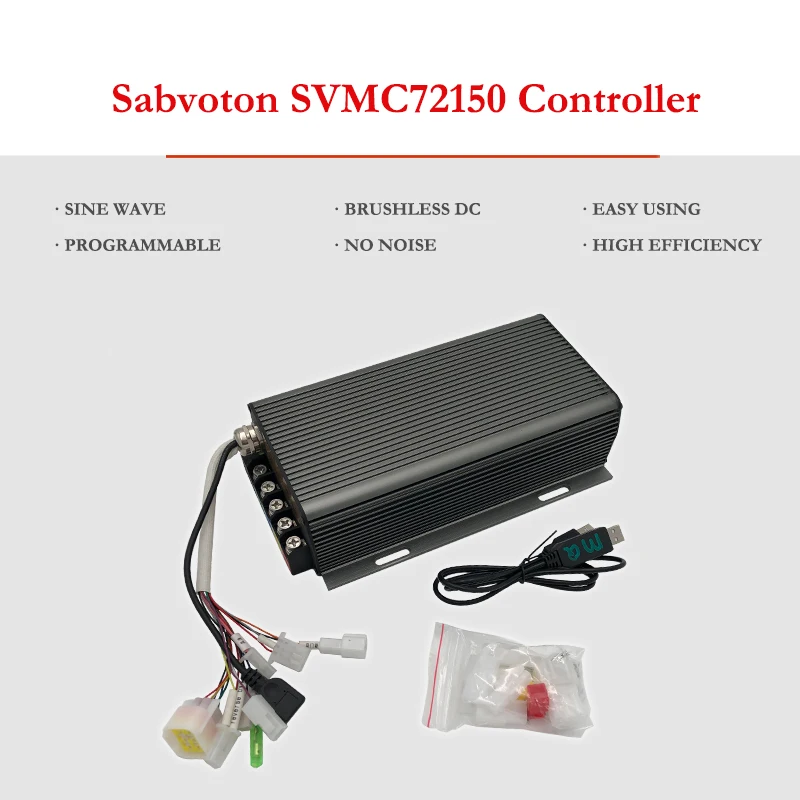 US $238.26 Global Free Shipping 72V MQ SVMC72150 BLDC Electric Bicycle QS Hub Motor Controller