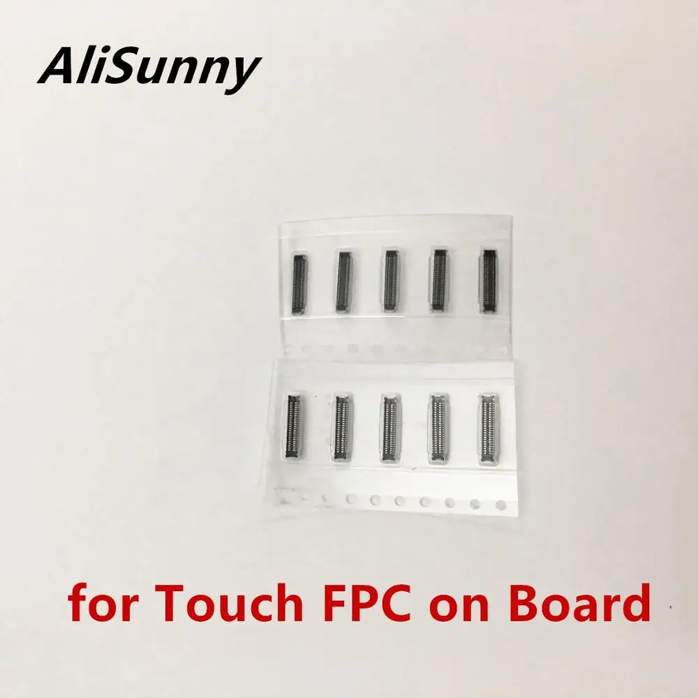 

AliSunny 10pcs Touch Screen Plane TP FPC Connector for iphone 6 6S 7 8 plus Digitizer on Logic Board Montherbord