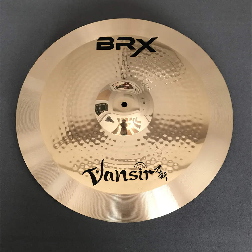 

Brass cymbals 13"hihat perfect for teaching or practice of Punk/ Metal Alternative Rock Country/Pop Latin/Fusion
