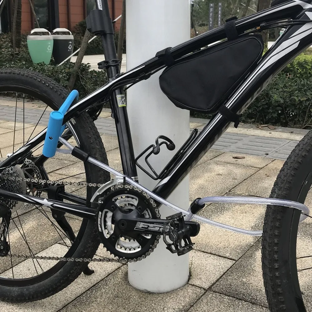 Лидер продаж велосипед U блокировки для защиты от краж MTB дорожный велосипед Блокировка велосипедные аксессуары Heavy Duty Сталь безопасности велосипед кабель U-набор замков