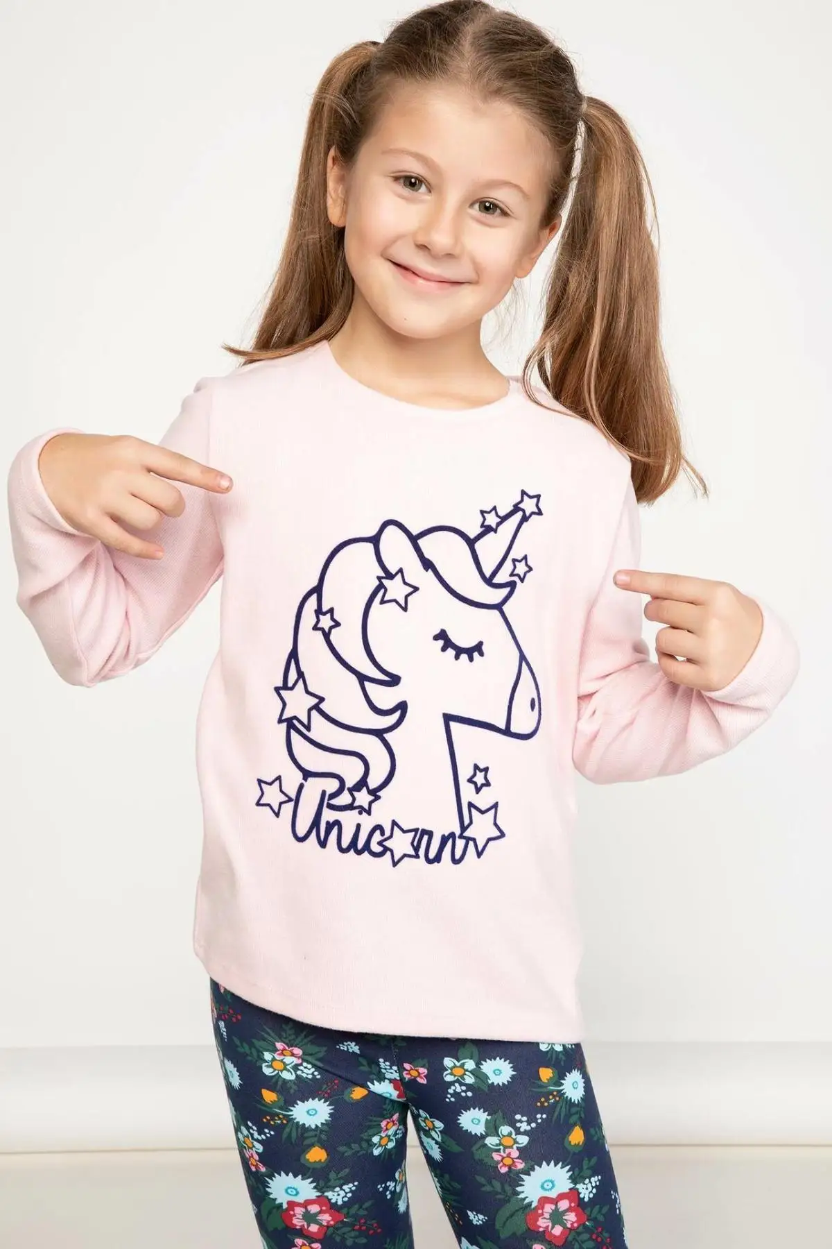 DeFacto девушка пот Shirt-J9212A618AU | Мужская одежда