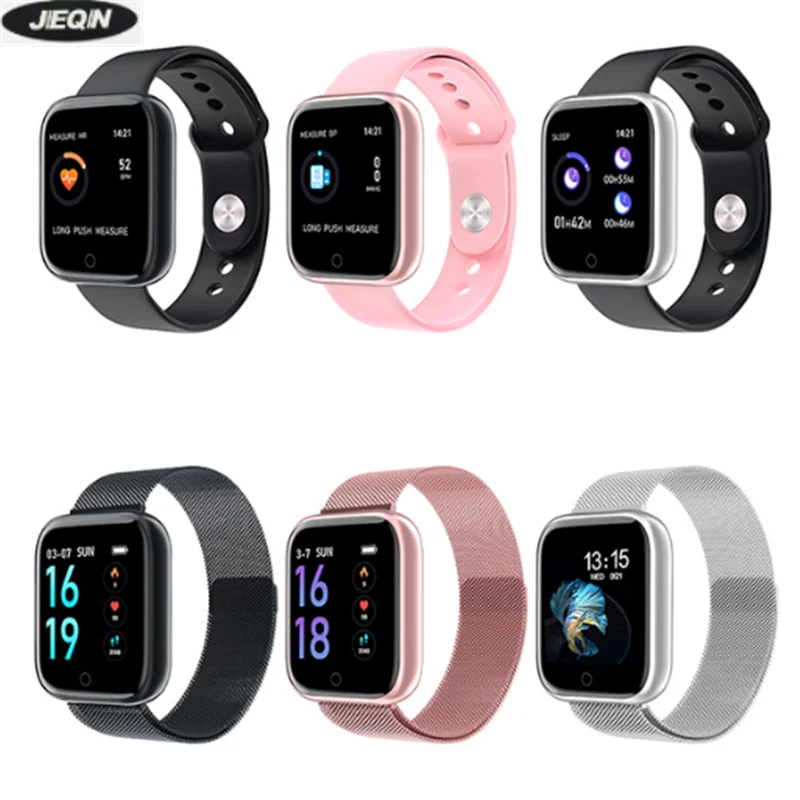 Smart band T80 IP68 Водонепроницаемый динамический монитор сердечного ритма и кровяного