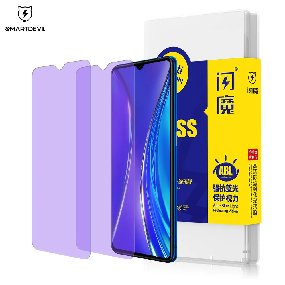 Защитная пленка SmartDevil для экрана Opp Realme X2 Pro закаленное стекло 2 шт. зеркальная