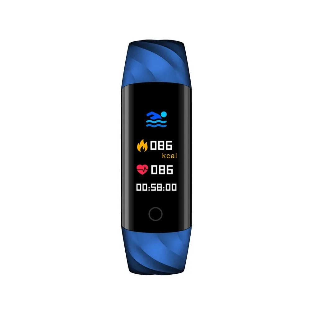 ONLENY S5 фитнес-браслет с сердечным ритмом IP68 Водонепроницаемый измеритель артериального давления кислородный монитор цветной экран трекер активности умный Браслет