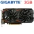 GIGABYTE GTX 1060 3GB 192Bit GDDR5 Видеокарта Оригинальная Б / у Видеокарта для nVIDIA VGA Карты Geforce GTX 1050 Ti HDMI 750 960