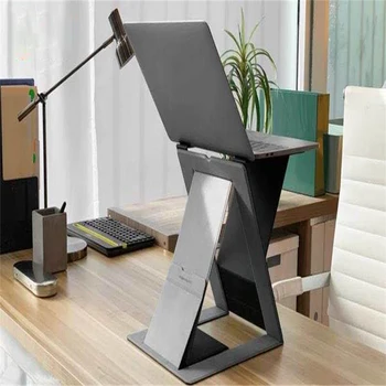 

Portable Computer Folding Stand Holder Lightweight Invisible Multi-angle Laptop PC Stand Adjustment Stand 3 Colors Racks