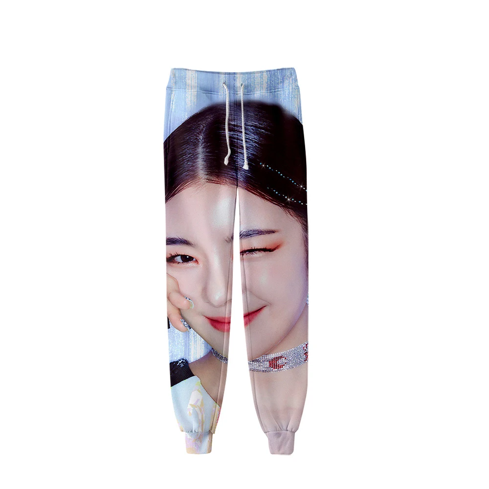 Новые ITZY YUNA RYUJIN CHAERYEONG LIA YEJI осень-зима спортивные штаны унисекс повседневные вельветовые утепленные штаны в стиле хип-хоп