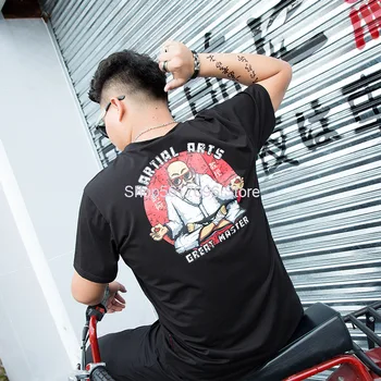 

Yourpink Super Brand 2020 Big Size Men's Wear Short Sleeve Loose Personality Animation Printing Fat Big Size T Shirt