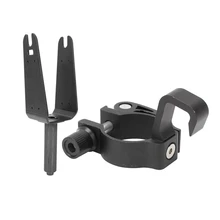 2 шт. часть из алюминиевого сплава, для Kugoo S1/S2/S3 8 дюймов электрический скутер: 1 шт. замок для скутера Пряжка складное кольцо и 1 шт. передняя вилка