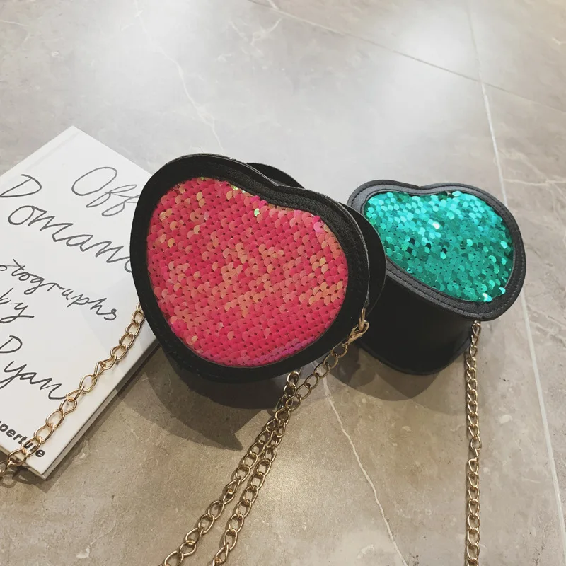 

2019 Spring New Style Fashion WOMEN'S Bag Peach Heart Bag Cool Handbag Crossbody Bag