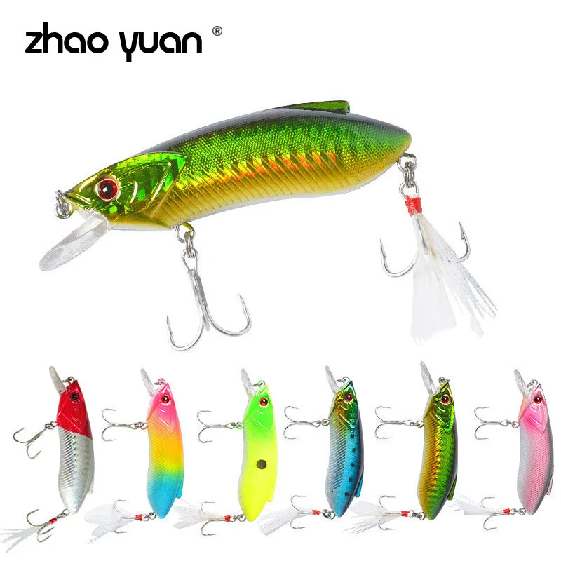 Рыболовная приманка 1 шт. для щуки Minnow 8cm15g Jerkbait плавание на глубине воблеры Crankbait