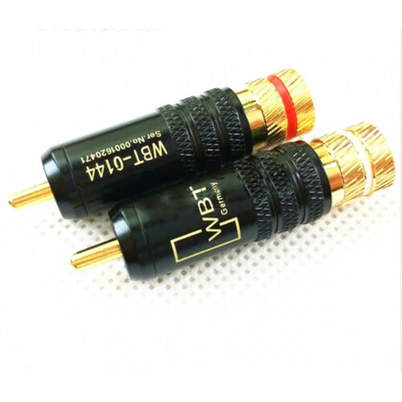 RISE-4Pcs Rca запирающие разъемы аудио, видео разъемы