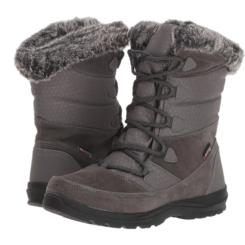 

Snow Boots Women's Genuine Leather Winter plus Velvet New Style WOMEN'S Shoes 2019 Warm Cotton-padded Shoes Short Thick Women's