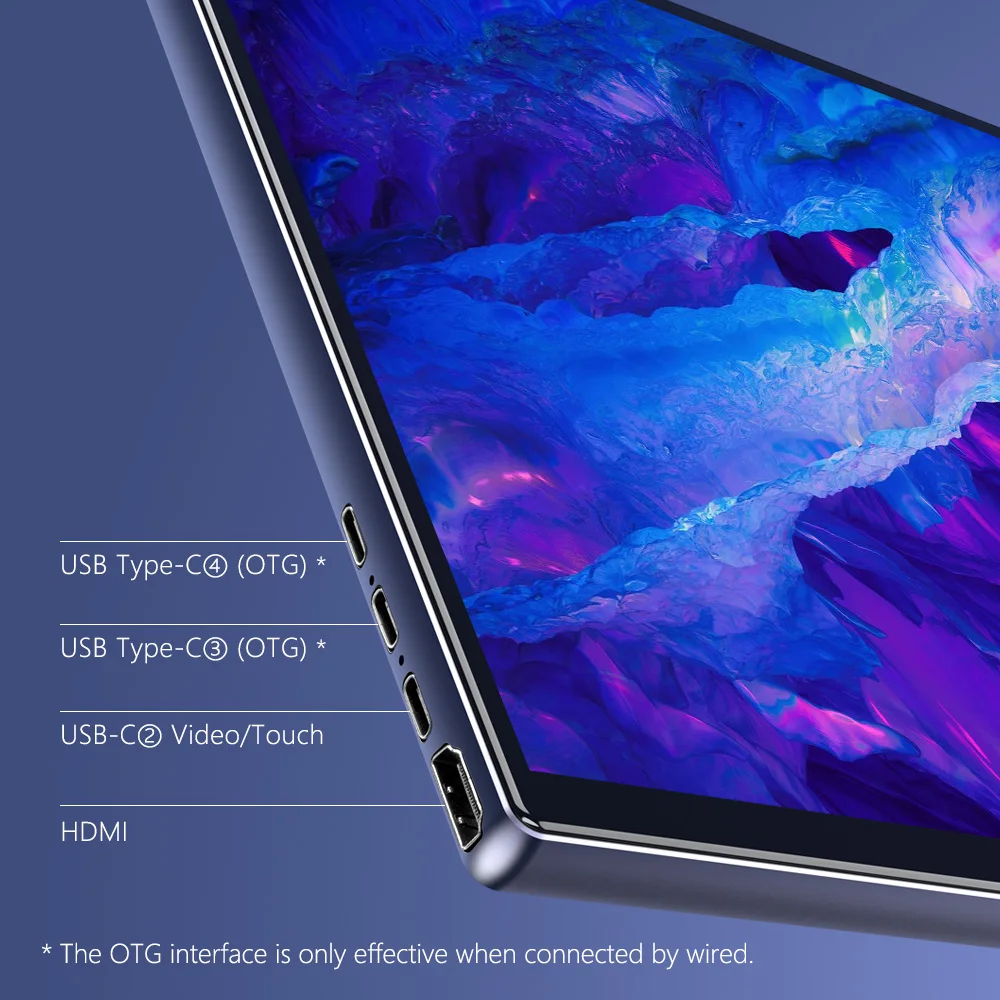 15.6 Inch Wired&Wireless Monitor/2.5D Quad