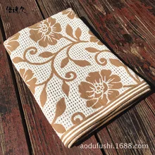 Банное полотенце из хлопка, Двухслойное, Марлевое, хлопковое, тонкое, европейский стиль, декоративный узор, мягкое, впитывающее, для взрослых, банное, большое, для ванны