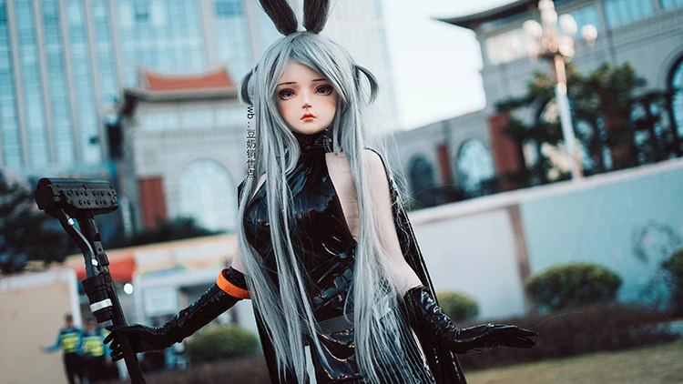 PROD 4000662986492 (Dollkii 31) Female Girl Silica Resin Cosplay BJD
Cross Dressing Kigurumi Head Mask Anime Role Play Party Crossdresser
Doll Mask