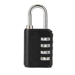 4-разрядный комбинация блокировки паролей из цинкового сплава, цинковый сплав багажный замок кодовый блокирует кражу замок с паролем