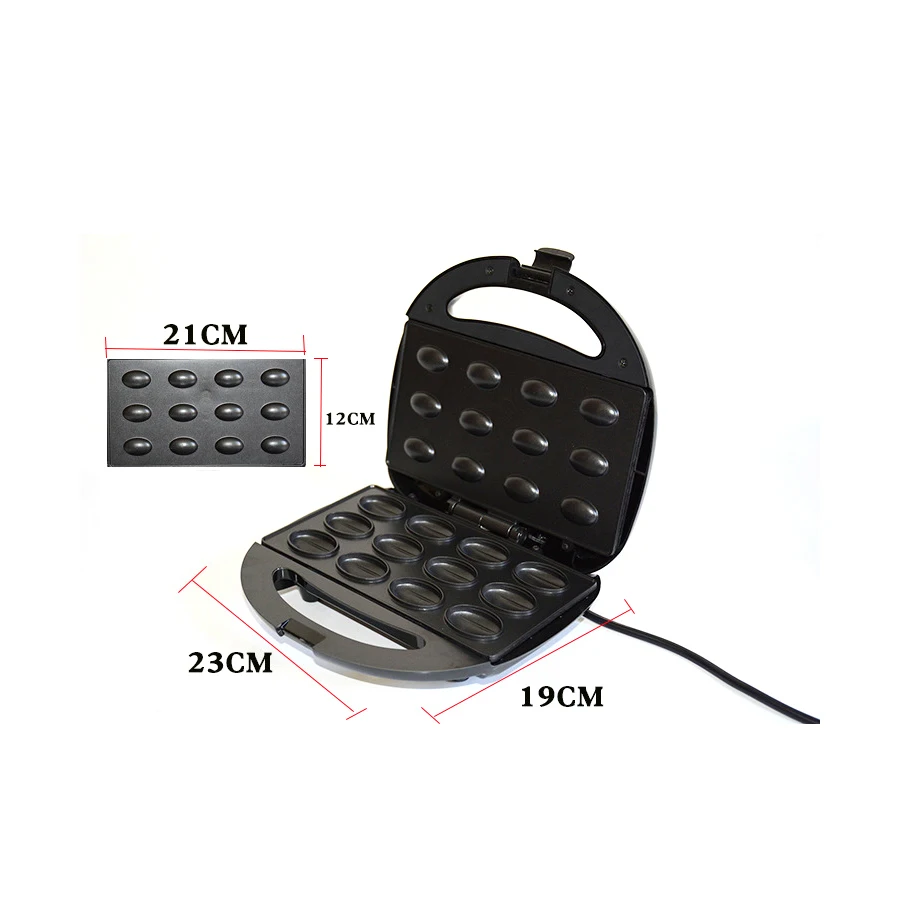 

Mini Sandwich Iron Toaster Baking Breakfast Pan Oven Electric Walnut Cake Maker Automatic Mini Nut Waffle Bread Machine